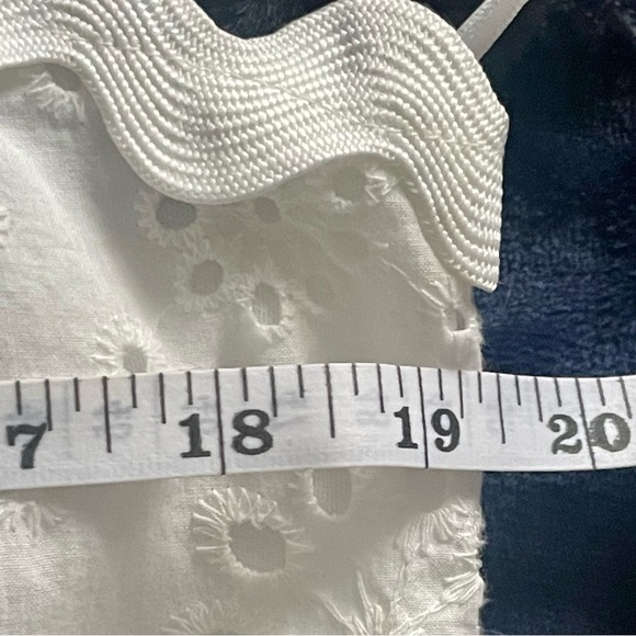 Roxanne Ric Rac Eyelet Mini Dress, size XL, NWT - Picture 12 of 14